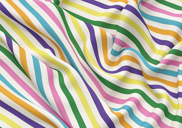 The British Stripe Co. Catherine, Notting Hill No.1 - Roman Blind - Image 4